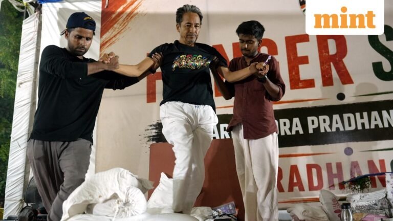 Sonam Wangchuk hunger strike LIVE: ‘Hubaiians tried to attack’ Jantar Mantar activist, says CJP’s Abhijeet Dipke | Today’s news