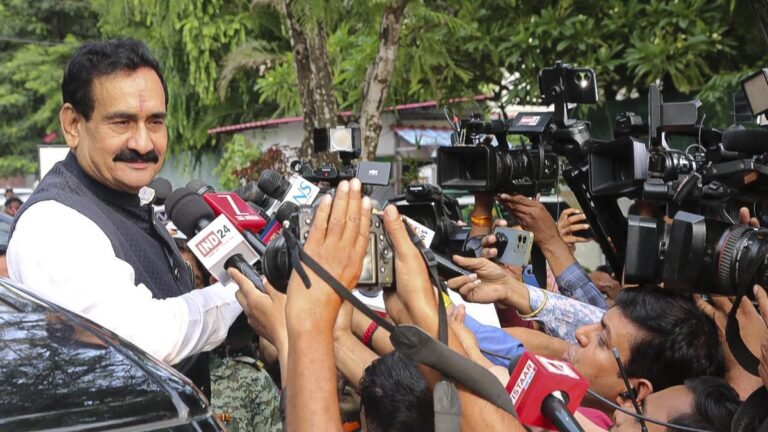 Accept the choice of choosing a party, says Narottam Mishra after visiting Delhi