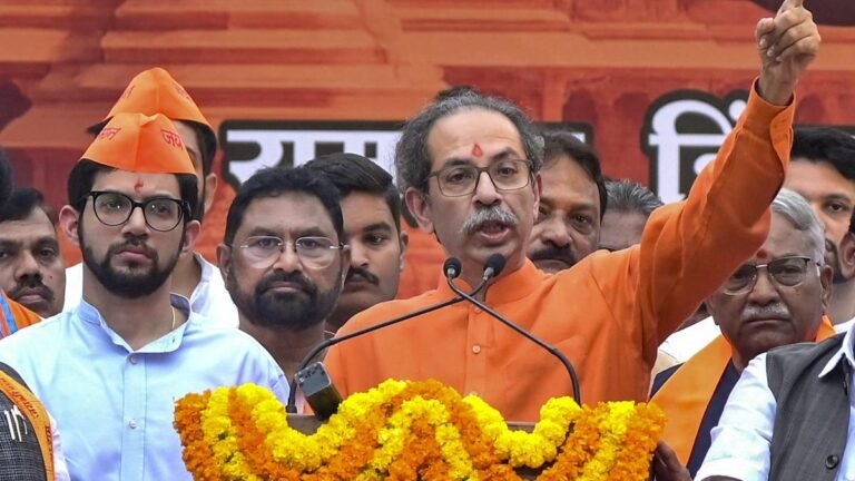 Uddhav Thackeray calls for ‘BJP-free’ ram movement.