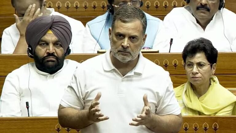 Rahul Gandhi attacks Govt, RSS over student protest in Lok Sabha