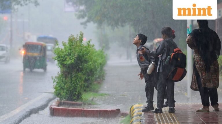 Delhi Weather Today: Rain expected in the evening; IMD issues heavy downpour warning for July 21-22 | Today’s news
