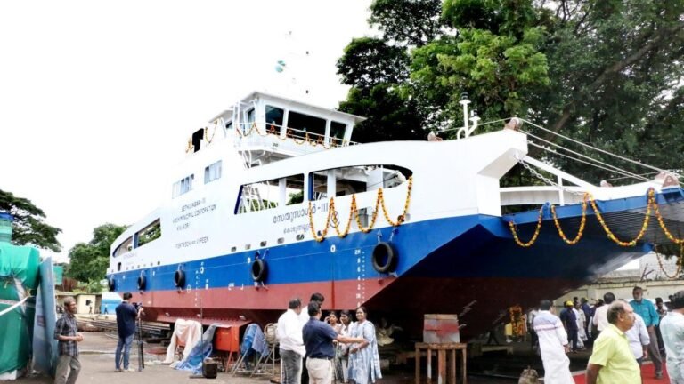 The CM will inaugurate Kochi Corporation’s third ro-ro vessel on Sunday