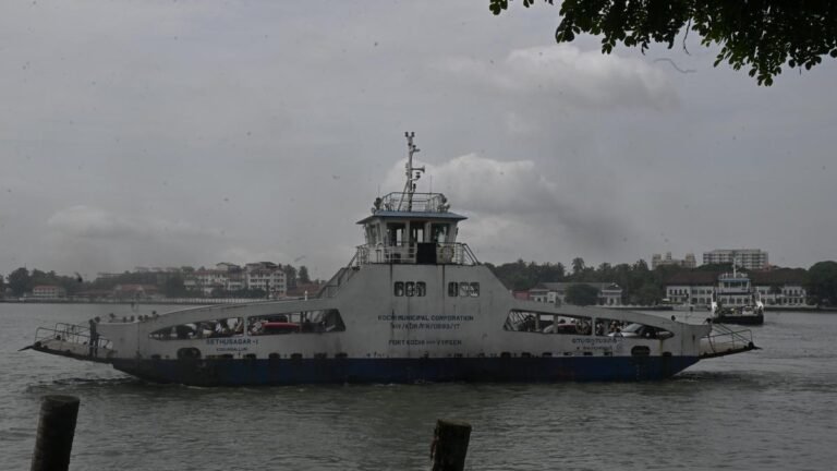 Kochi Corpn. is considering a hybrid ro-ro ferry for Vypeen–Fort Kochi amid noise complaints