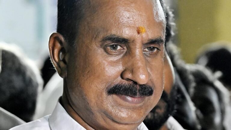 AIADMK leader SP Velumani likely to resign as MLA: party sources