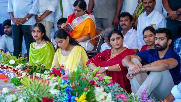 YSR was a legendary leader who changed millions of lives, says YS Sharmila