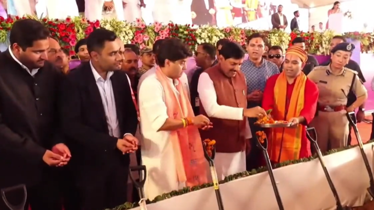 Foundation laid for Adani Group’s defense factory in MP’s Shivpuri