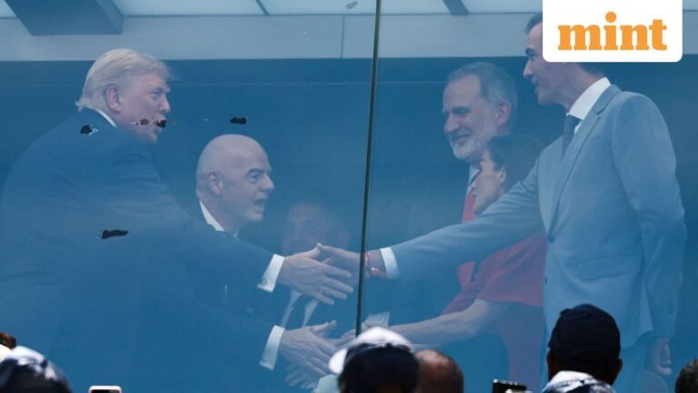 Trump and Spain’s Sánchez meet at FIFA World Cup final after months of diplomatic tension | Today’s news