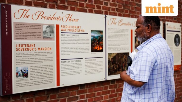 ‘Under the cover of darkness’: Philadelphia mayor hits back after Trump admin replaces slavery exhibit in Washington | Today’s news