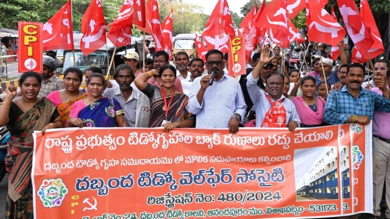CPI seeks waiver of TIDCO housing loans for Dabbanda beneficiaries