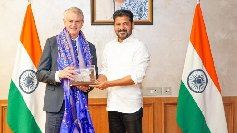Canadian Ambassador to India Chris Cooter meets CM Revanth Reddy, invites delegation led by CM to visit Canada