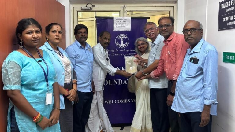 TANKER Foundation distributes CAPD fluid bags supported by CMCHIS
