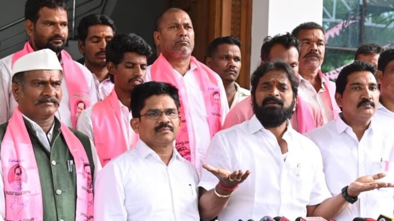 Govt. Srinivas Goud claims that the victimization of attacks on BRS