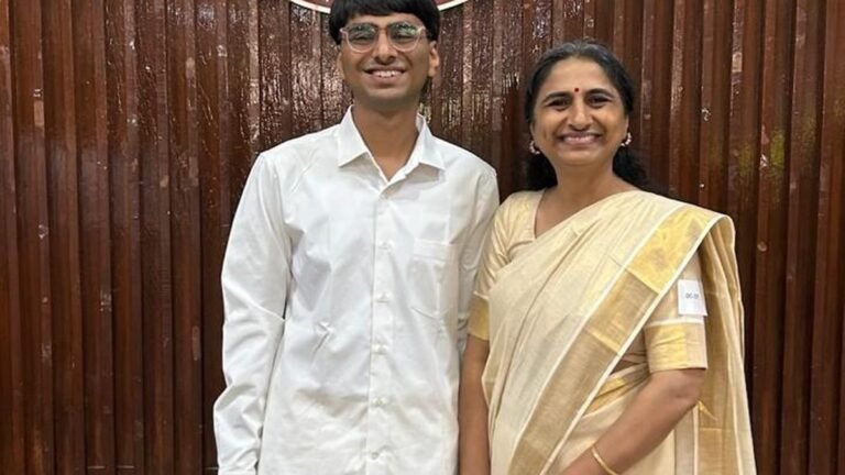 Mother and son are completing their IIT-M programs together