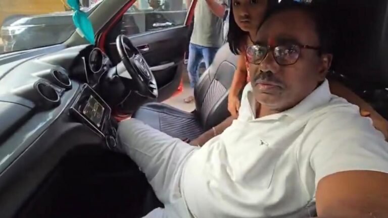 Hyderabad SI suspended after letting six-year-old granddaughter drive, claims he was grooming her to enter Guinness World Records