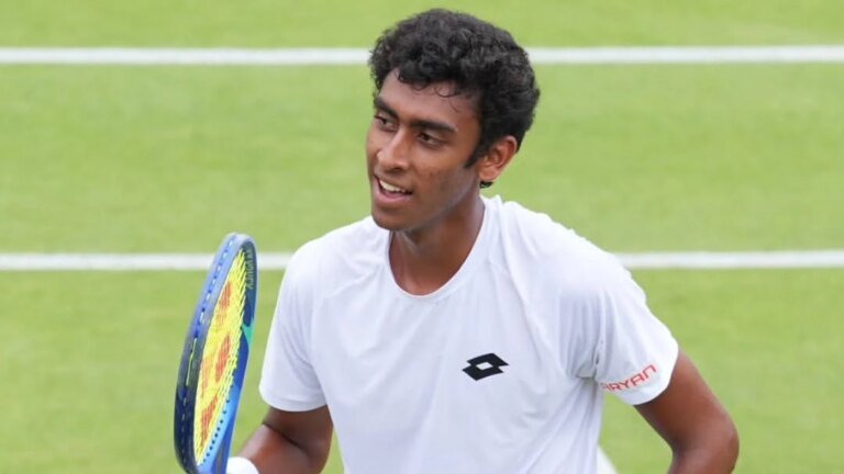 Arnav Paparkar continues his dream Wimbledon run and marches into the boys’ singles