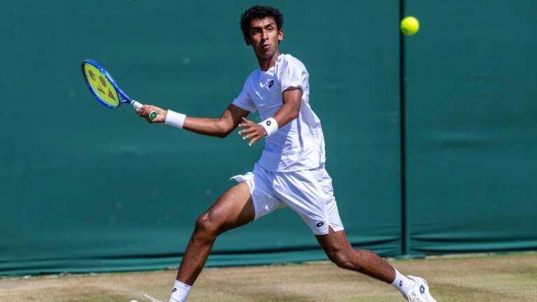 Arnav Paparkar’s dream Wimbledon run ends after quarter-final loss to Jordan Lee