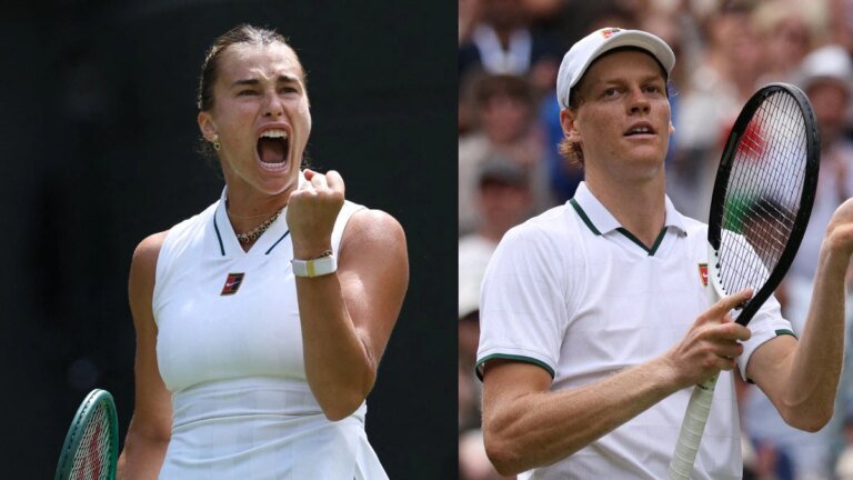 Jannik Sinner fights for Nuno Borges, Aryna Sabalenka survives a McCartney Kessler scare