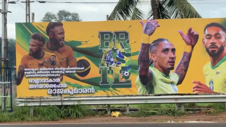 FIFA fever in Kerala is traditional: World Cup-themed dhotis are becoming hot favourites
