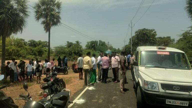 The villagers are against the establishment of a sewage treatment plant near Arcot