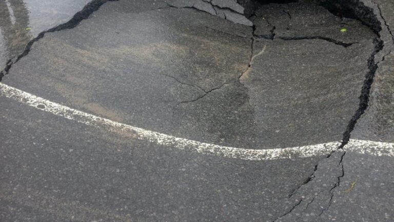 First big spell of monsoon brings Gurugram to a standstill, NH-48 caves near Narsinghpur, triggers traffic jam