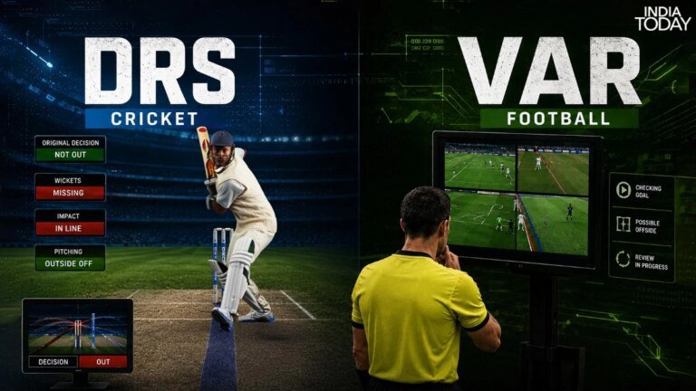 Is cricket’s DRS better than football’s VAR?