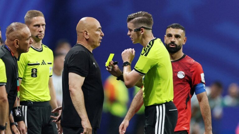 Furious Egypt demand French referee sacked after controversial send-off