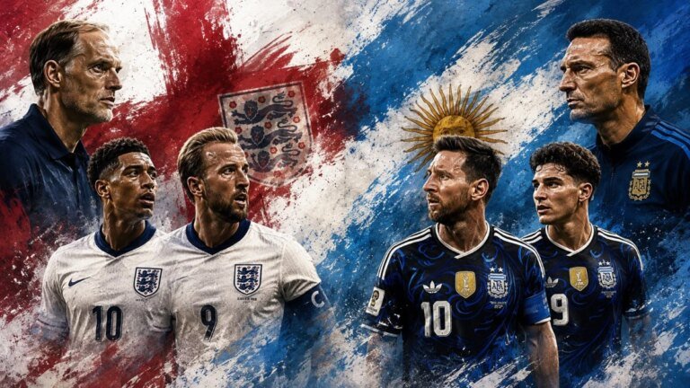 England v Argentina semi-final: Lionel Messi finally faces the one team that eluded him