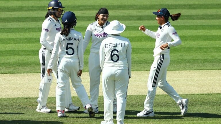 England vs. India Live Score Day 4 Women’s One-off Test: India on the brink of historic win at Lord’s