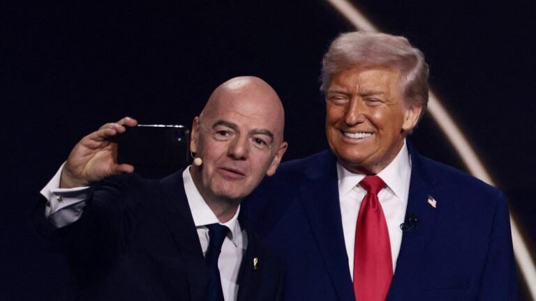 Unjustifiable: The European football body condemned Donald Trump’s red card intervention