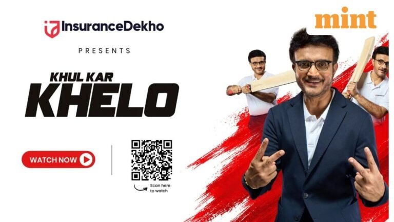 InsuranceDekho ropes in Sourav Ganguly as brand ambassador; launches “Khul Kar Khelo” campaign Today News