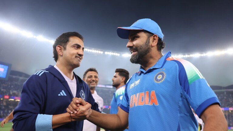 World Cup speculation grows but coach Gambhir shields Rohit Sharma from pressure
