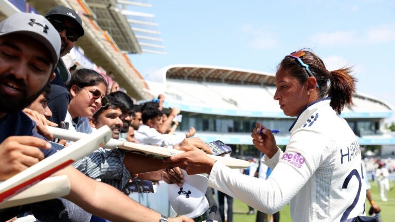 Harmanpreet Kaur calls for more women’s Test matches after historic win at Lord’s