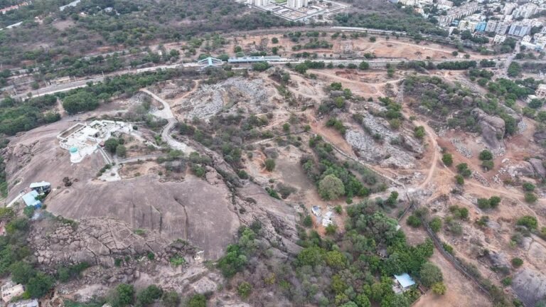 HYDRAA secures hills near Ammuguda, reclaims 840 acres of government land across town