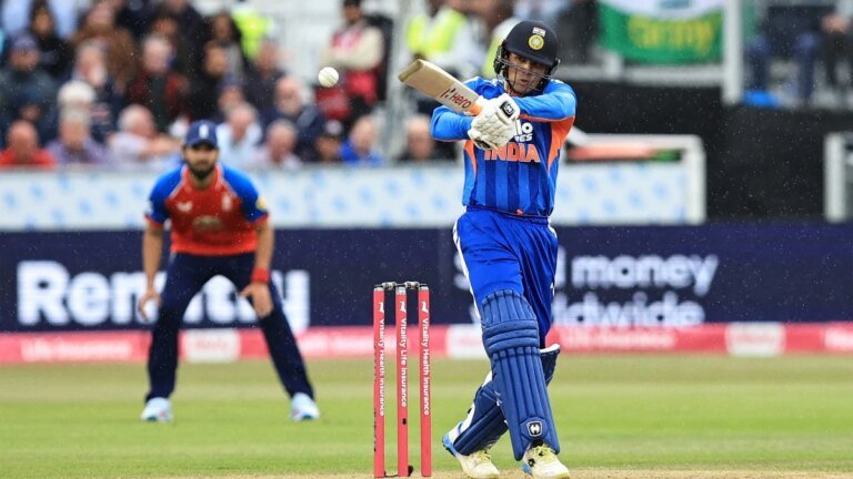 India vs England Live Score 2nd T20I: Rain threatens match in Manchester