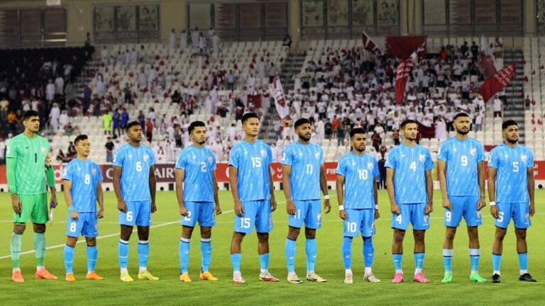 Indian football team touring New Zealand for a two-match friendly series