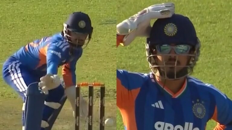 Watch: Ishan Kishan turns certain loss into comedy gold with a bizarre brain fade
