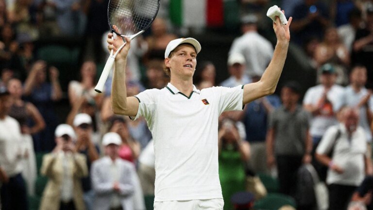 Jannik Sinner writes the script for another piece of history and breaks into the quarterfinals of Wimbledon
