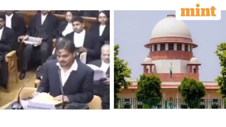 Supreme Court drama caught on camera: Petitioner abuses CJI, throws papers, misbehaves — How did bench react? | Today’s news
