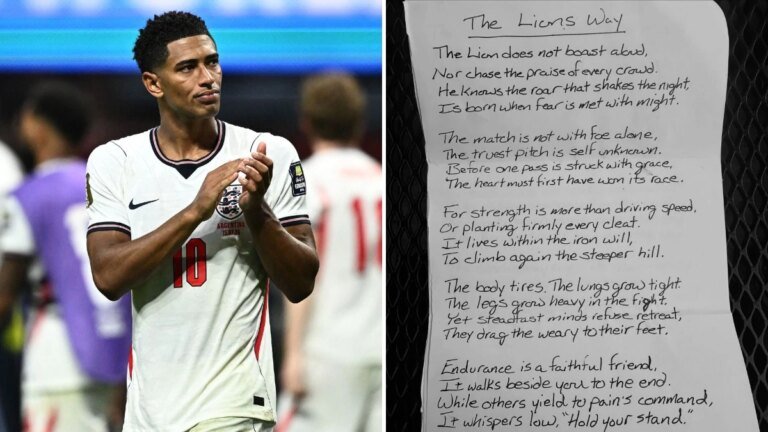 Jude Bellingham shares team bus driver’s letter with England fans after exiting World Cup