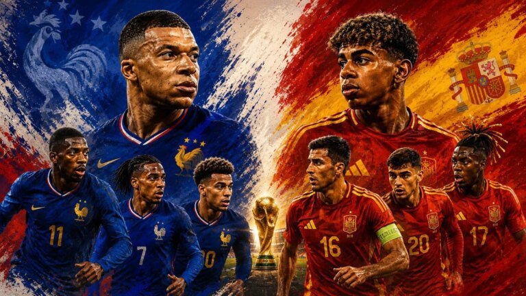 France vs Spain: Mbappe and Yamal headline World Cup semi-final match