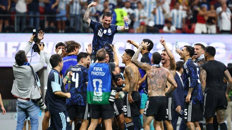 Fashionably late, ruthlessly on time: Argentina are making comebacks a habit at this World Cup