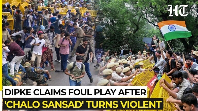 CJP’s Abhijeet Dipke faints during sit-in at Jantar Mantar after protest march: Video | Today’s news