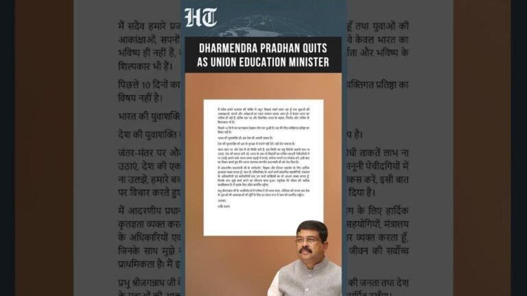 ‘Democracy wins’: Watch the viral moment CJP’s Abhijeet Dipke learns of Dharmendra Pradhan’s resignation | Today’s news