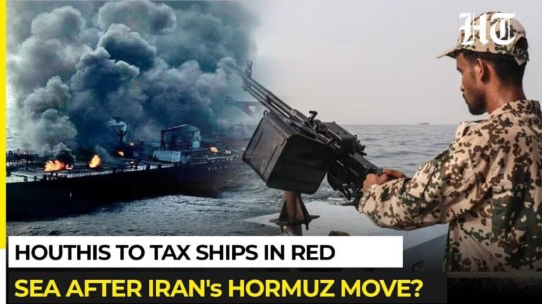 The Yemeni government accuses the Houthis of planning an Iranian-led Red Sea transit toll system | Today’s news