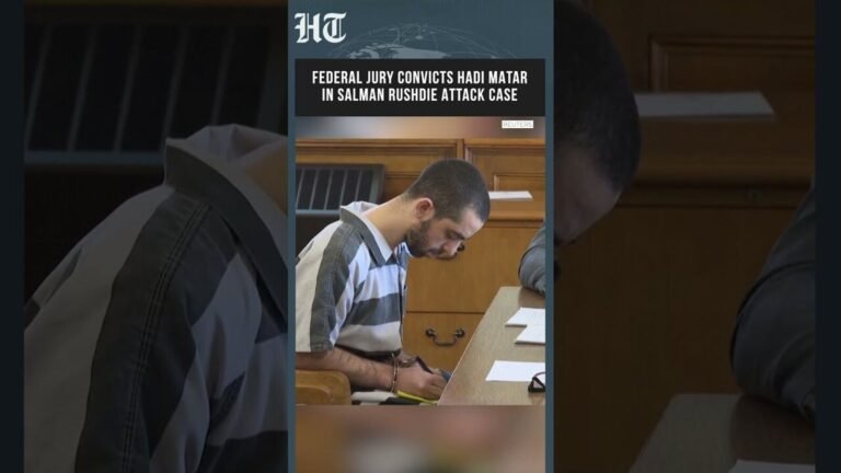 Salman Rushdie Attacker Convicted on Terrorism Charges, Alleged Hezbollah Links: ‘Hadi Matar Followed Fatwa Call’ | Today’s news