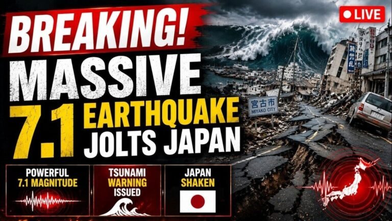 Japan earthquake: Stone wall of 419-year-old Kumamoto Castle collapses during 7.1 earthquake | Viral Video | Today’s news
