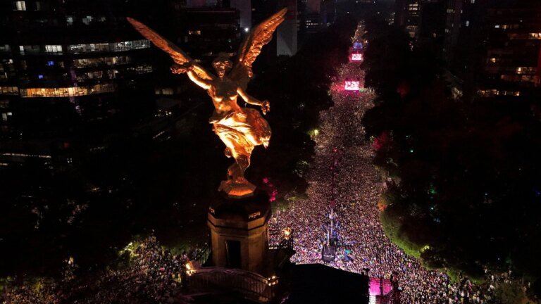 Watch: Jubilant fans take over the streets of Mexico after historic World Cup win