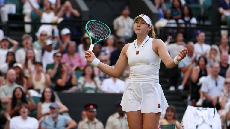 French Open champion Mirra Andreeva made a shock exit from Wimbledon in the 2nd round