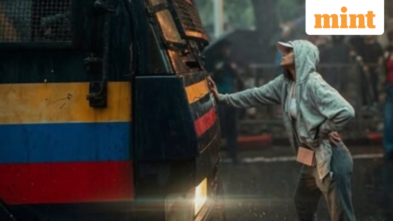 Meet Rhiya Ahir, the Mumbai woman whose standing in front of a police van became a viral protest image | Today’s news