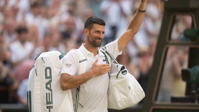 Last dance: Djokovic vows return to Wimbledon after semi-final thrashing by Sinner